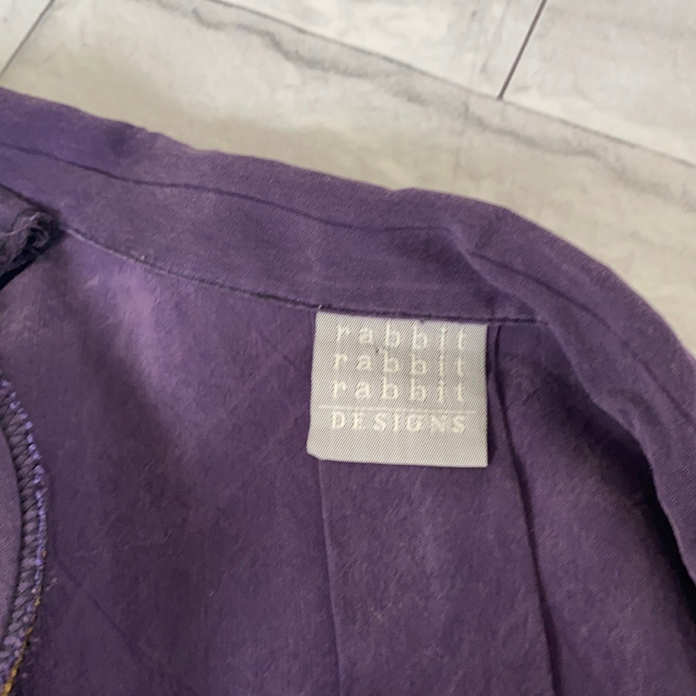 Vintage jumpsuit purple size small - Picture 11 of 16